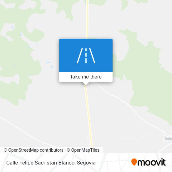 Calle Felipe Sacristán Blanco map