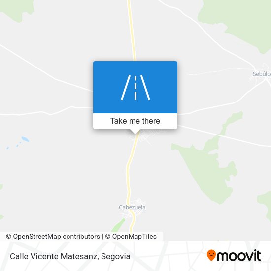 Calle Vicente Matesanz map