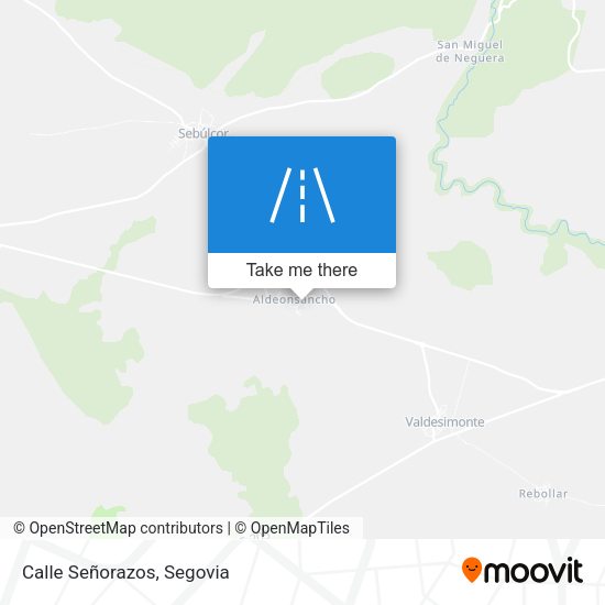 Calle Señorazos map