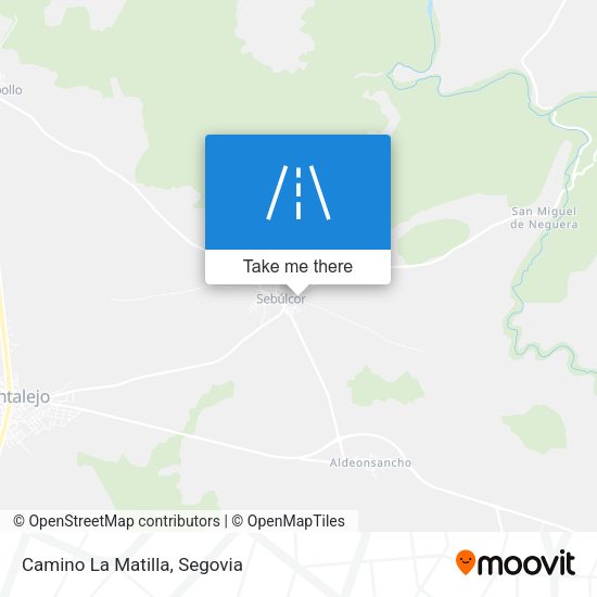 Camino La Matilla map