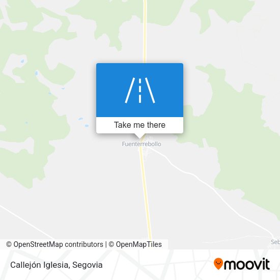 Callejón Iglesia map