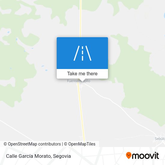 Calle García Morato map