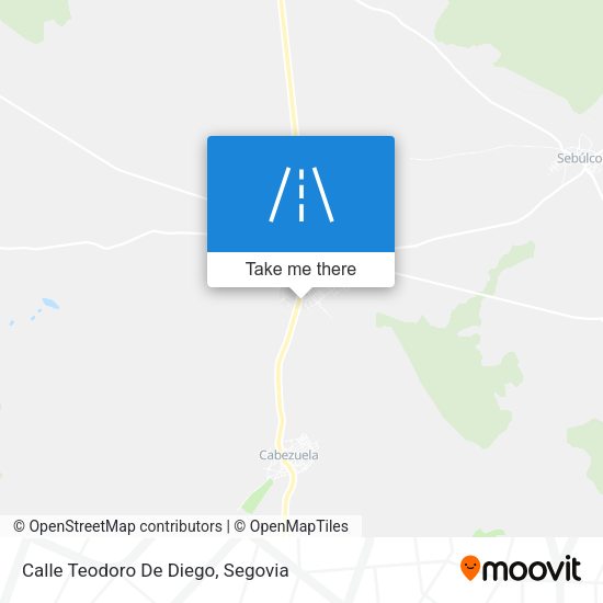 Calle Teodoro De Diego map