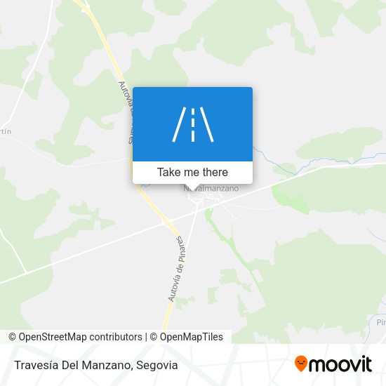 Travesía Del Manzano map