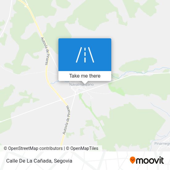 Calle De La Cañada map