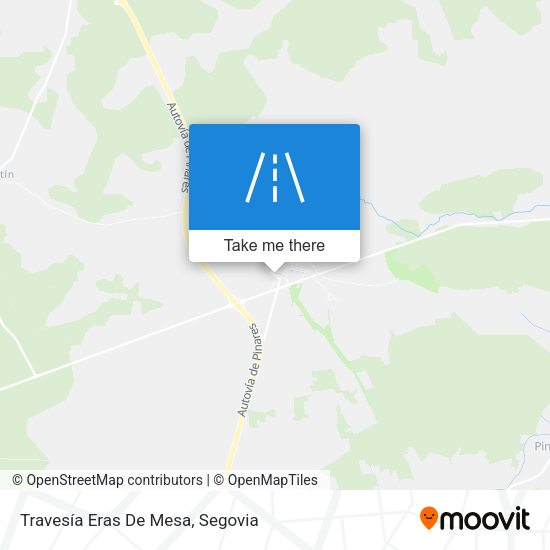 Travesía Eras De Mesa map