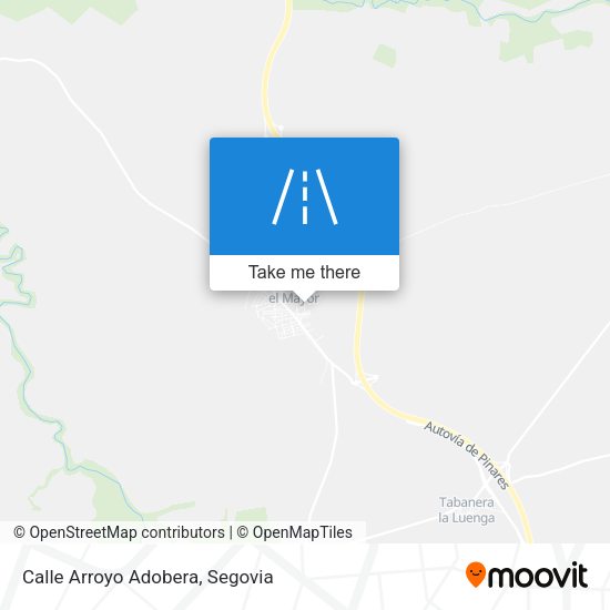 Calle Arroyo Adobera map