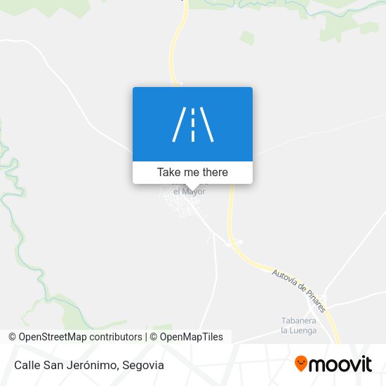 Calle San Jerónimo map