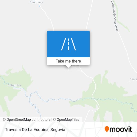 Travesía De La Esquina map