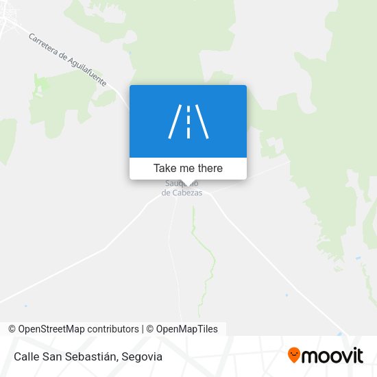 Calle San Sebastián map