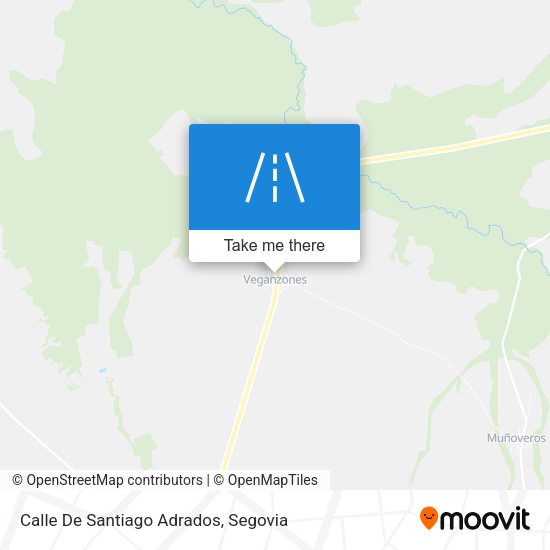Calle De Santiago Adrados map