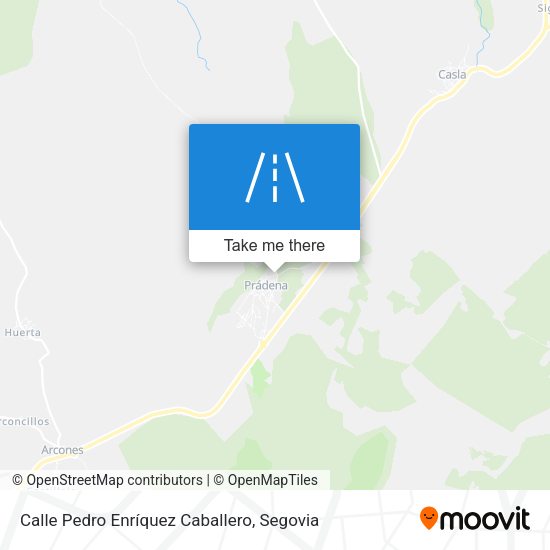 Calle Pedro Enríquez Caballero map