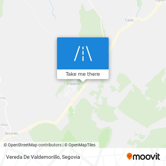 Vereda De Valdemorillo map