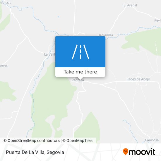 Puerta De La Villa map