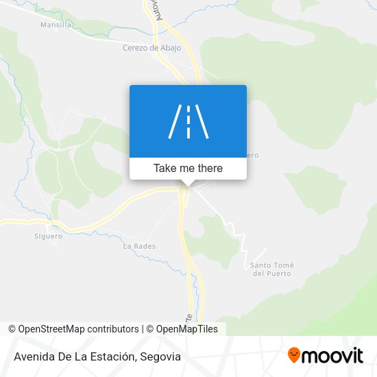 Avenida De La Estación map