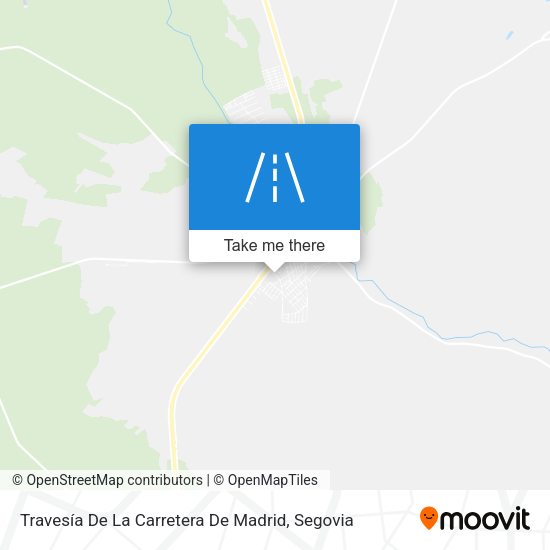 Travesía De La Carretera De Madrid map