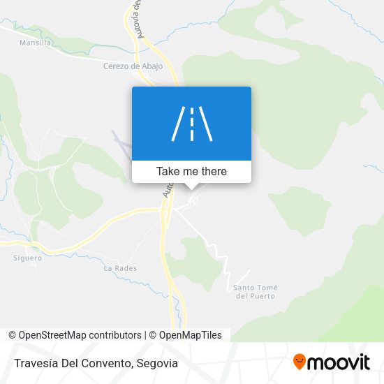 Travesía Del Convento map