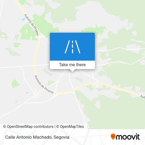 Calle Antonio Machado map