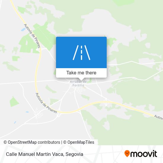 Calle Manuel Martín Vaca map