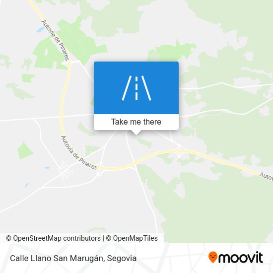 Calle Llano San Marugán map