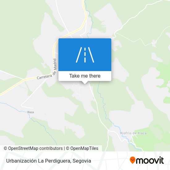 Urbanización La Perdiguera map