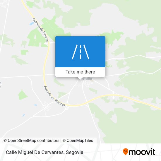Calle Miguel De Cervantes map