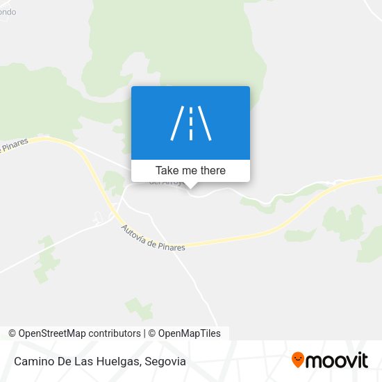 Camino De Las Huelgas map