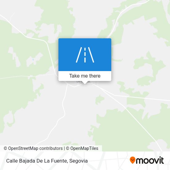 Calle Bajada De La Fuente map