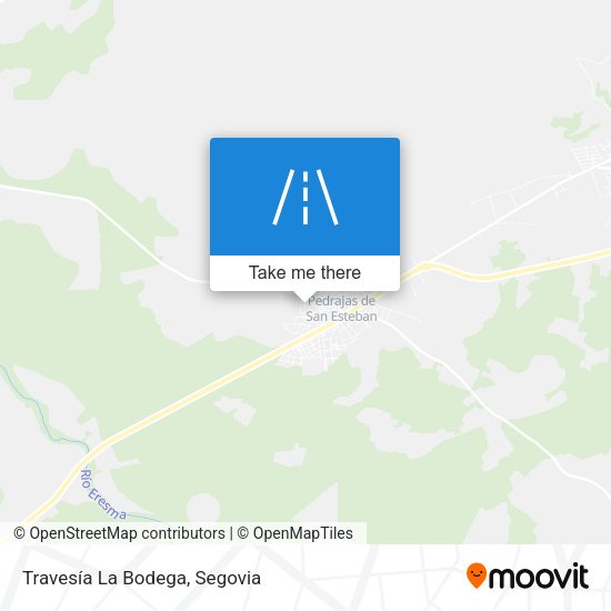 Travesía La Bodega map