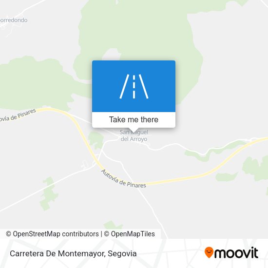 Carretera De Montemayor map