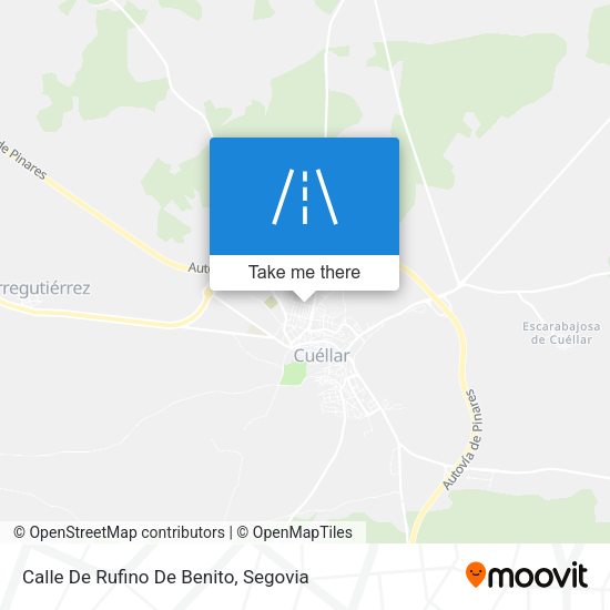 Calle De Rufino De Benito map
