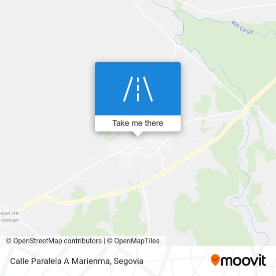 Calle Paralela A Marienma map