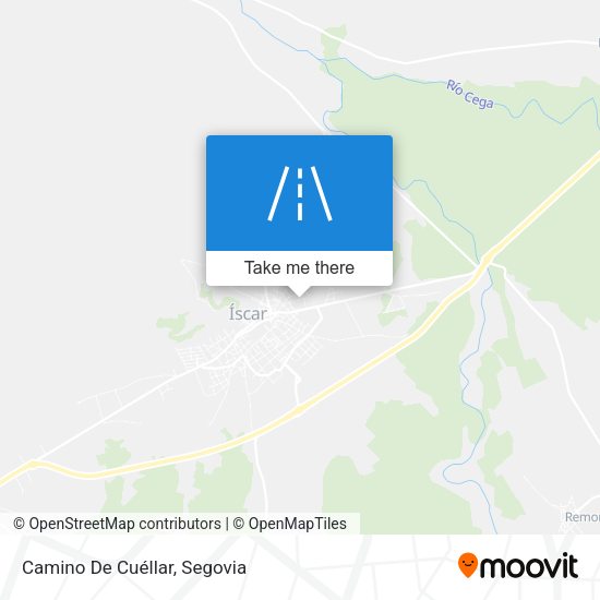 Camino De Cuéllar map