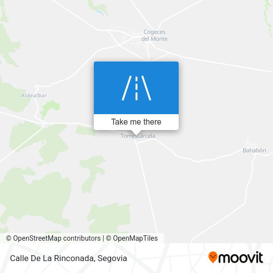Calle De La Rinconada map