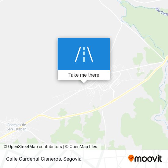 Calle Cardenal Cisneros map