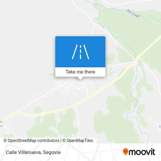 Calle Villanueva map