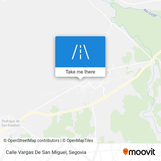 Calle Vargas De San Miguel map