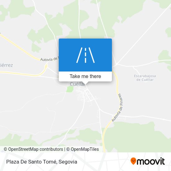Plaza De Santo Tomé map
