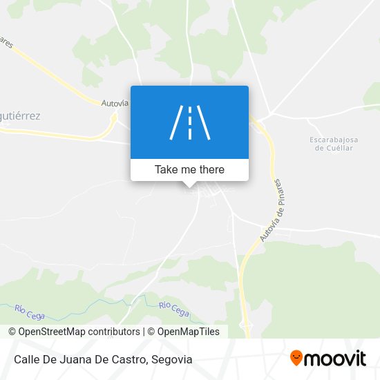 Calle De Juana De Castro map