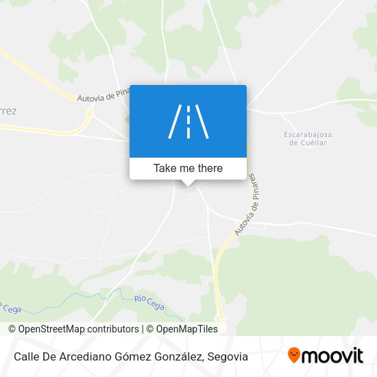 Calle De Arcediano Gómez González map