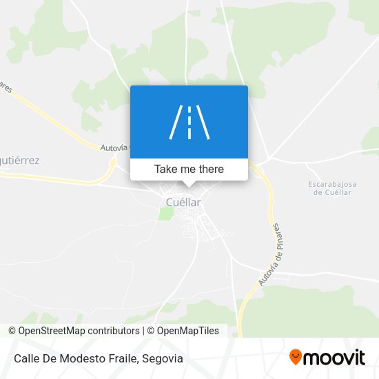 Calle De Modesto Fraile map