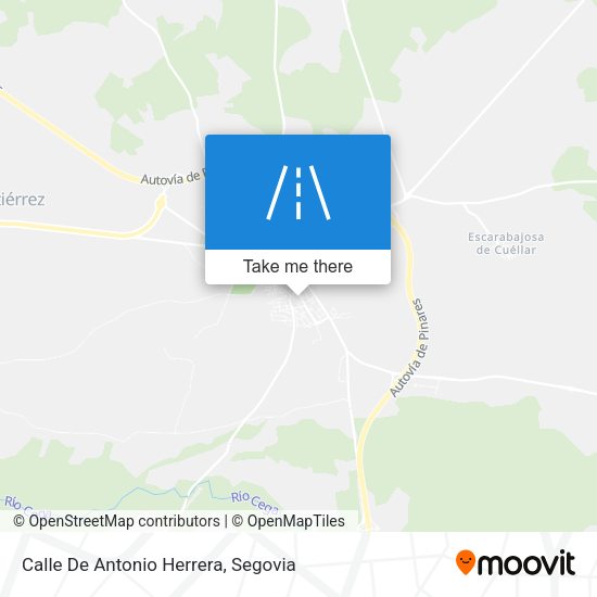 Calle De Antonio Herrera map