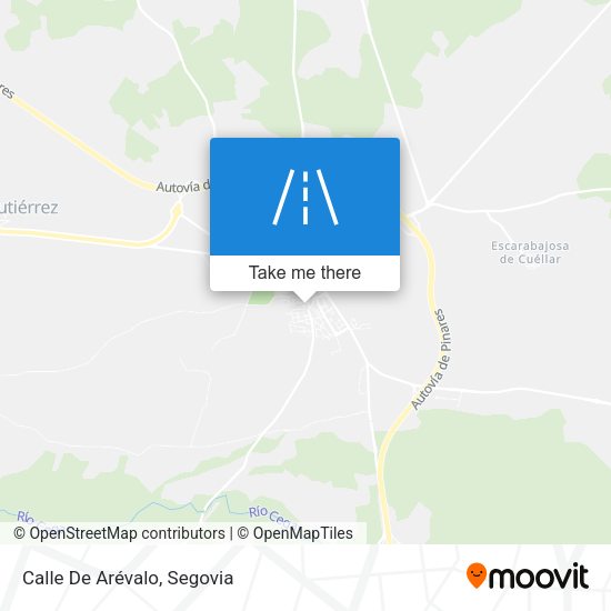 Calle De Arévalo map