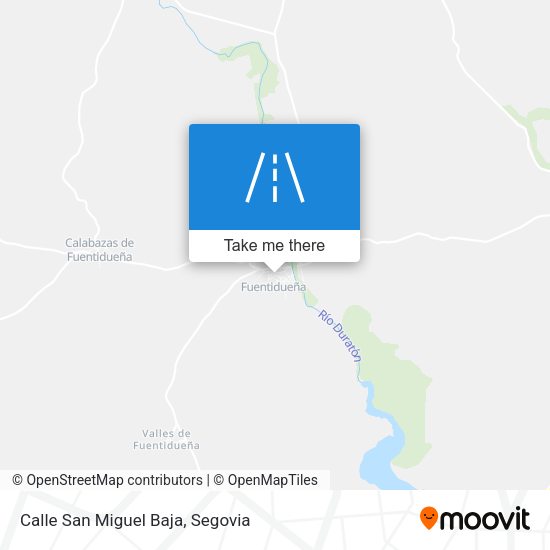 Calle San Miguel Baja map