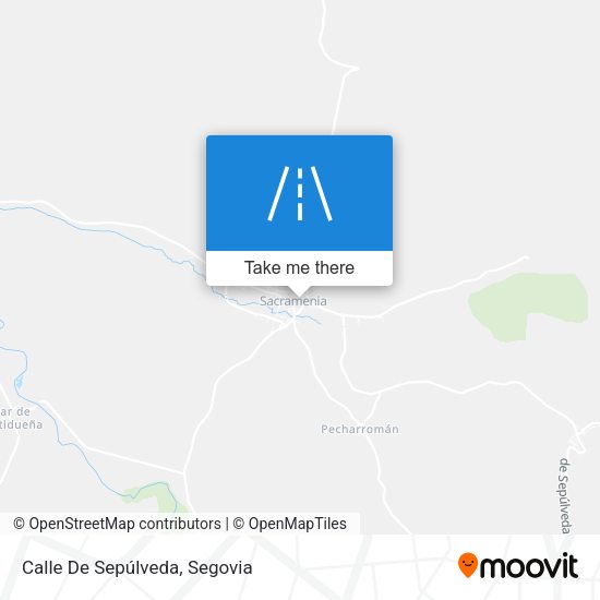 Calle De Sepúlveda map