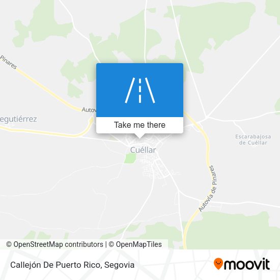 Callejón De Puerto Rico map