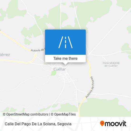 Calle Del Pago De La Solana map