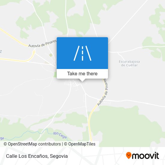 Calle Los Encaños map