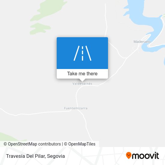 Travesía Del Pilar map
