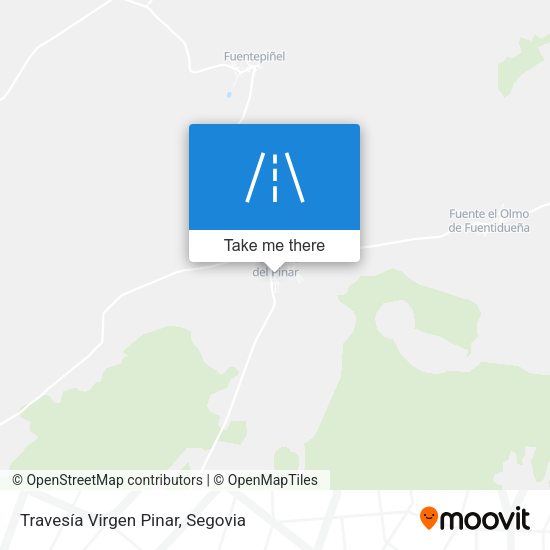 Travesía Virgen Pinar map